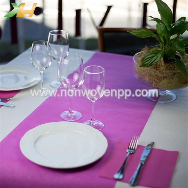 Non-woven tablecloth
